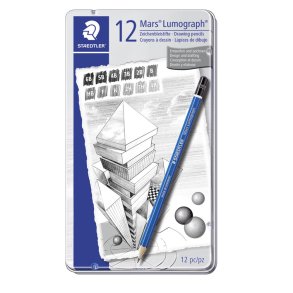 Mars Lumograph blyantst 12stk